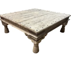 Salontafel vierkant groot uniek naturel
