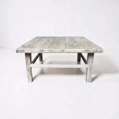 Salontafel vierkant naturel uniek