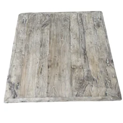 Salontafel vierkant naturel uniek