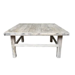 Salontafel vierkant naturel uniek