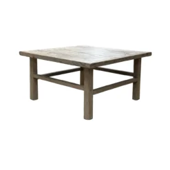 Salontafel vierkant naturel uniek