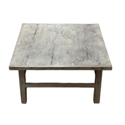 Salontafel vierkant naturel uniek