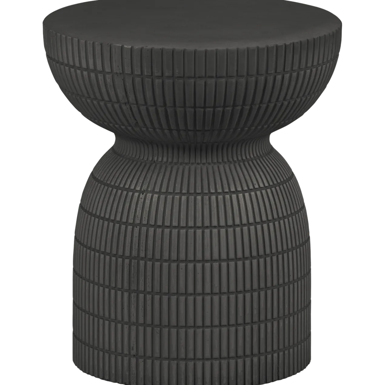 Samson bijzettafel fiber clay coffee 44xo37 cm