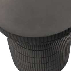 Samson bijzettafel fiber clay coffee 44xo37 cm