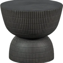 Samson bijzettafel fiber clay coffee 35xo40 cm