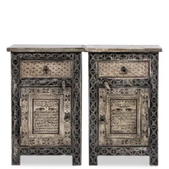 Sanskrit - Vintage Nachtkastjes Set 70cm