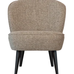 Sara fauteuil geweven stof naturel melange