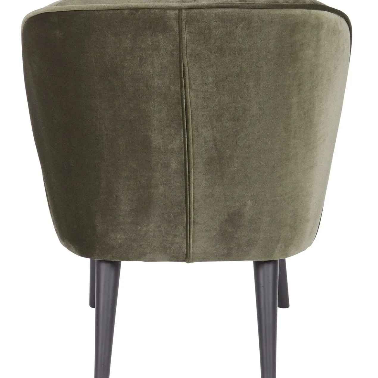 Sara fauteuil velvet warm groen