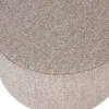 Sara poef laag 36xo60 geweven stof naturel melange [fsc]