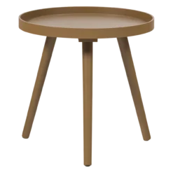Sasha bijzettafel o41 cm hout honinggeel [fsc]
