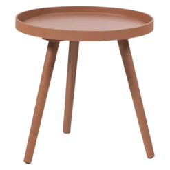 Sasha bijzettafel o41 cm hout oudroze [fsc]