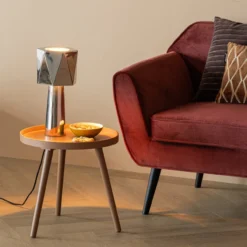 Sasha bijzettafel o41 cm hout oudroze [fsc]