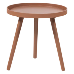 Sasha bijzettafel o41 cm hout oudroze [fsc]