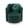 Sassy granny lounge stoel donker groen
