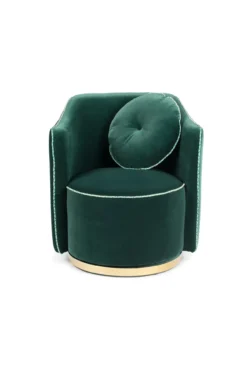 Sassy granny lounge stoel donker groen