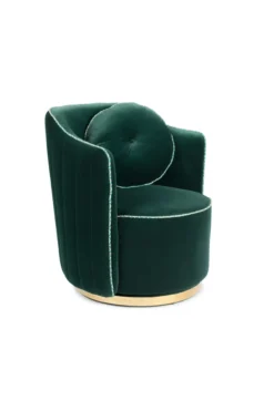 Sassy granny lounge stoel donker groen
