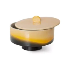 70's Ceramics Bonbon Bowl Sunshine