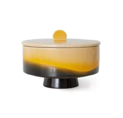 70's Ceramics Bonbon Bowl Sunshine