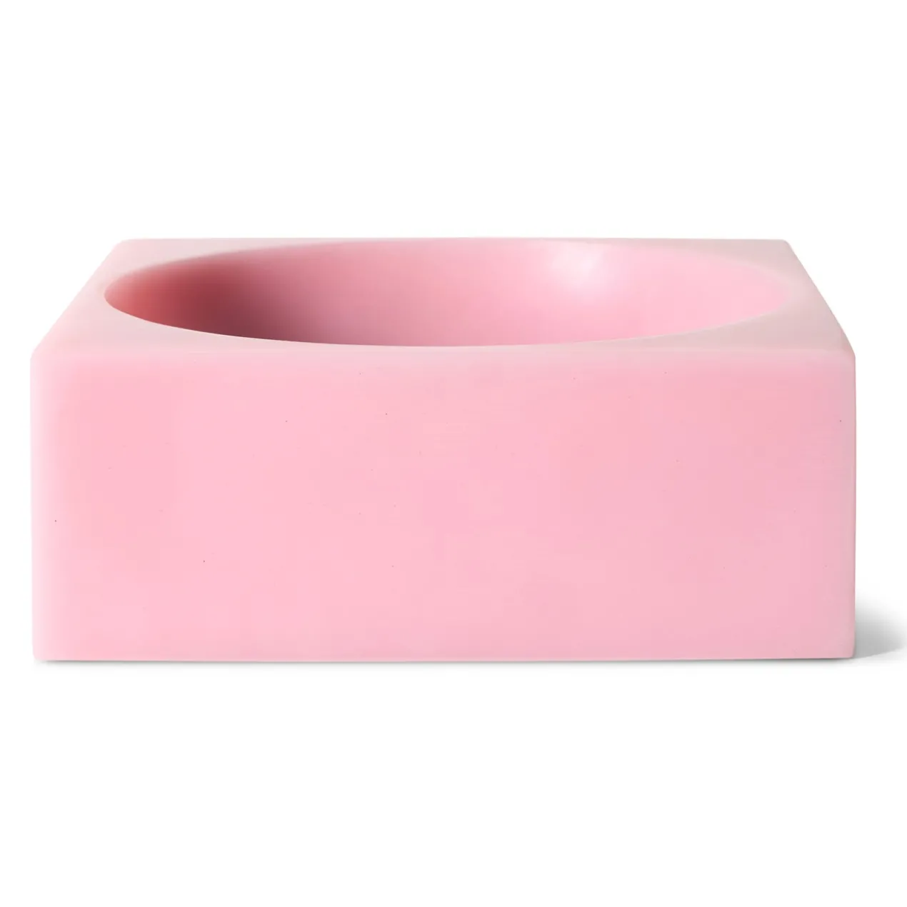 Schaal Pop cube L pink