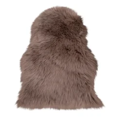 Schapenvacht Benthe polyester Bruin