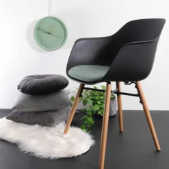 Schapenvacht Benthe polyester Wit