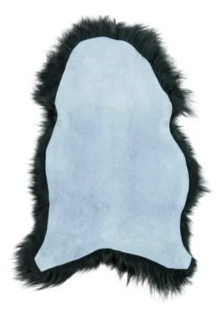 Schapenvacht icelandic dark green longhair 100×65 cm
