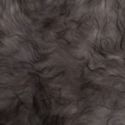 Schapenvacht icelandic melange grey longhair 100x65 cm