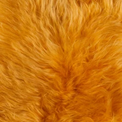 Schapenvacht icelandic yellow longhair 100×65 cm