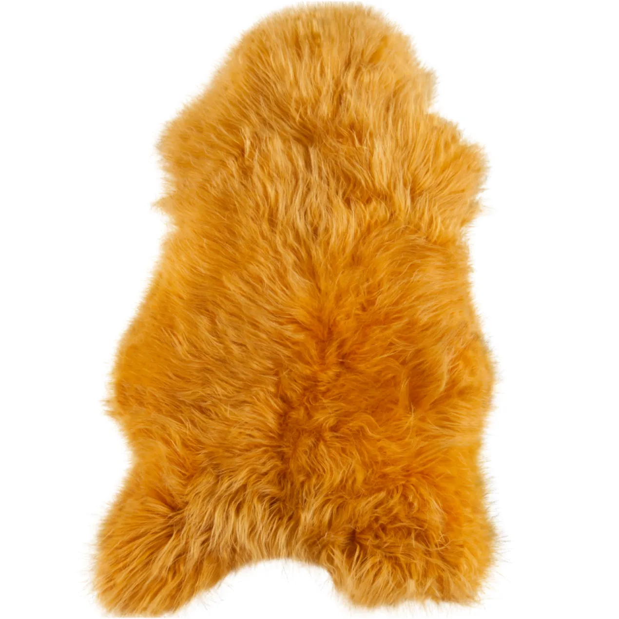 Schapenvacht icelandic yellow longhair 100×65 cm
