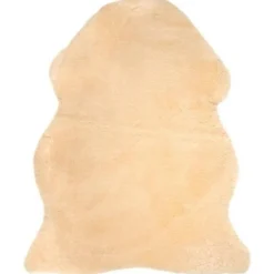Schapenvacht natural white 120×75 cm