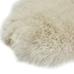 Schapenvacht natural white 110x130 cm