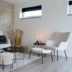 Schapenvacht Rosemarie fauteuil - Wit