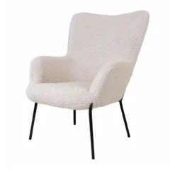 Schapenvacht Rosemarie fauteuil - Wit