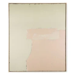 Schilderij Abstract Olive/Nude
