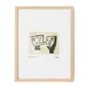 Schilderij Framed artwork marty and kosso 34x44 cm