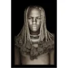 Schilderij Himba girl 125x75 cm