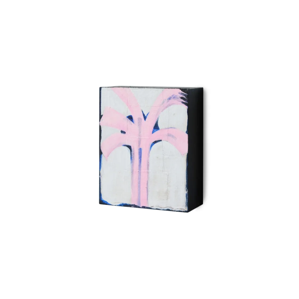 Schilderij Pocket exhibit Palmlines 16x13 cm