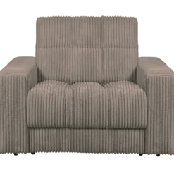 Second date fauteuil ribstof mud