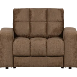 Second date fauteuil structure velvet brass