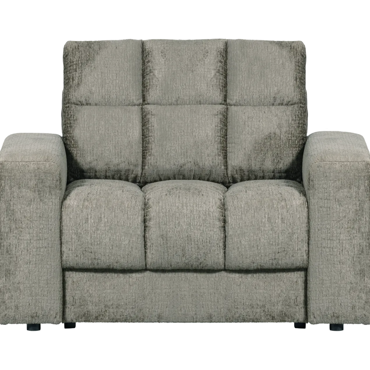 Second date fauteuil structure velvet frost