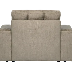 Second date fauteuil structure velvet wheatfield