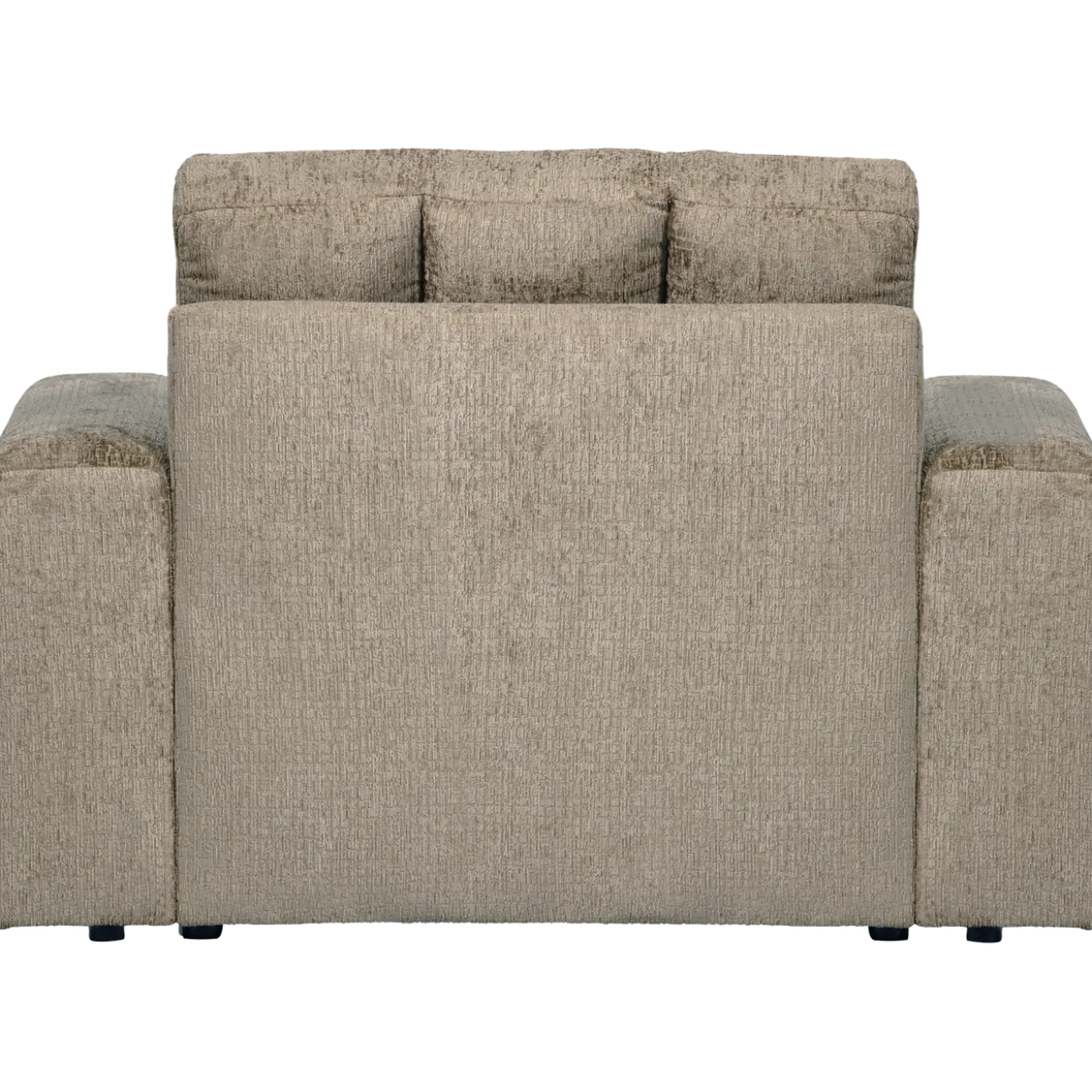 Second date fauteuil structure velvet wheatfield
