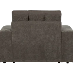 Second date fauteuil velvet warmgrijs