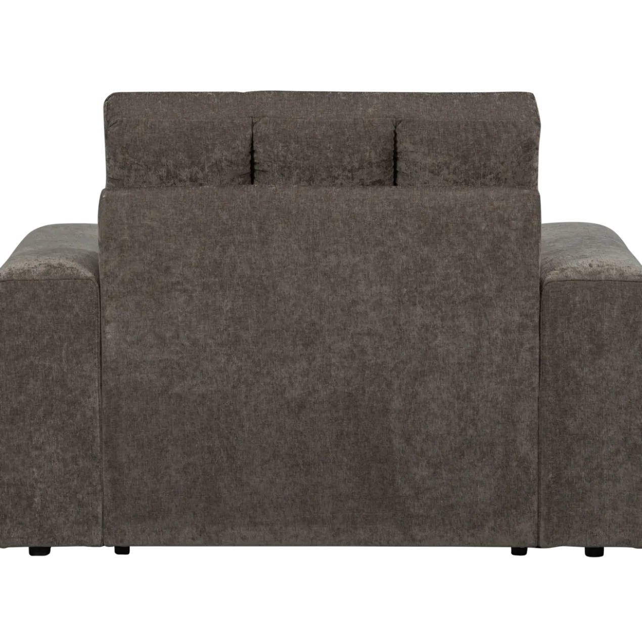 Second date fauteuil velvet warmgrijs