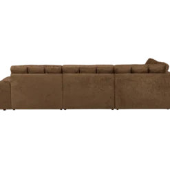 Second date hoekbank links structure velvet brass