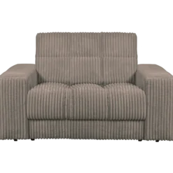 Second date loveseat ribstof mud