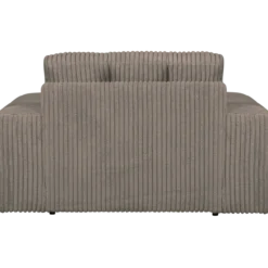 Second date loveseat ribstof mud