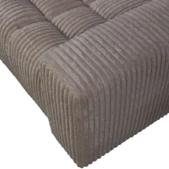 Second date loveseat ribstof mud