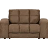 Second date loveseat structure velvet brass