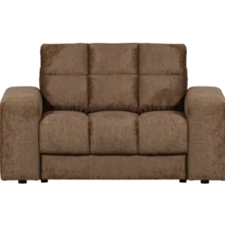 Second date loveseat structure velvet brass